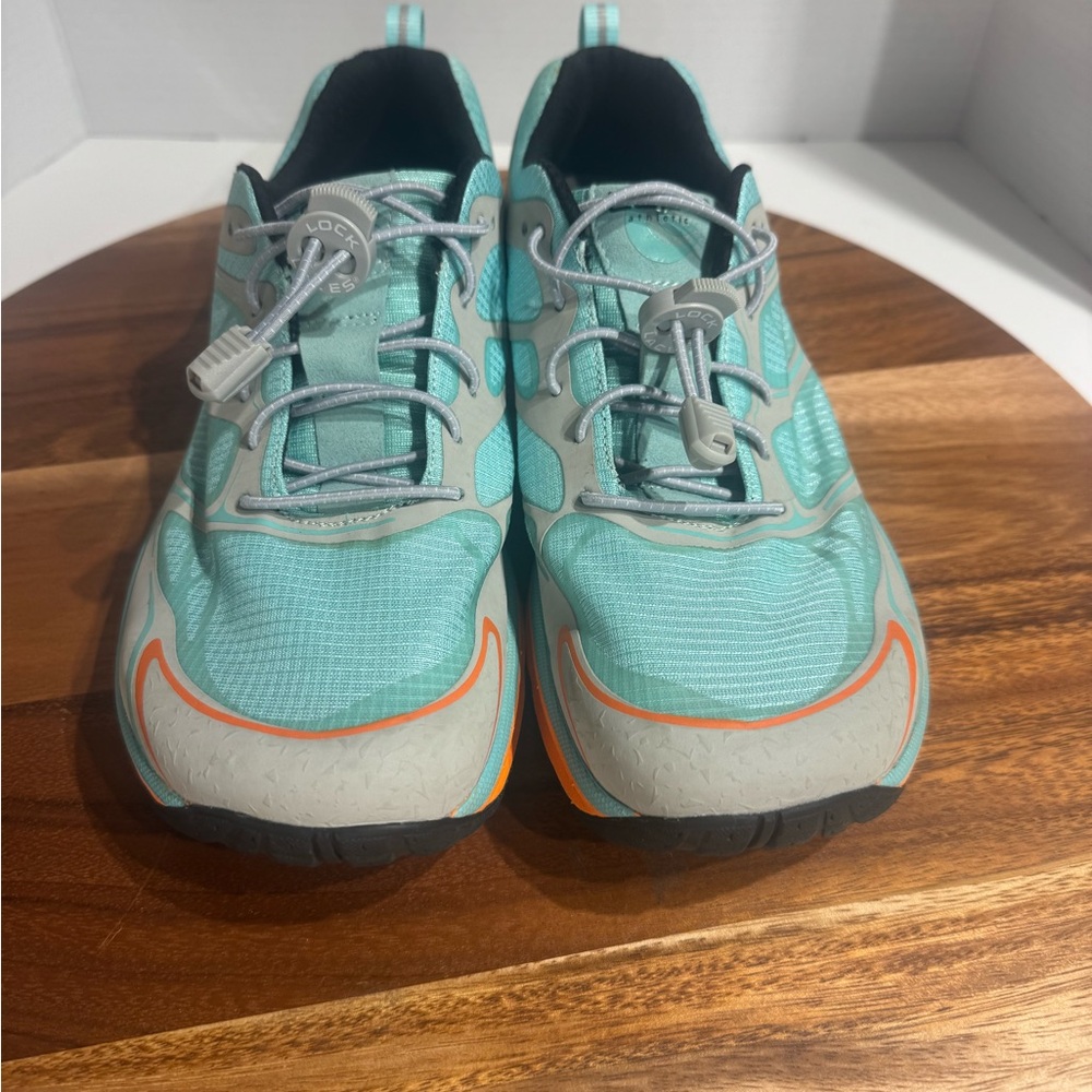 Topo Athletic FLI-Lyte Running Shoes Women's Sea Foam/Tangerine Size 11